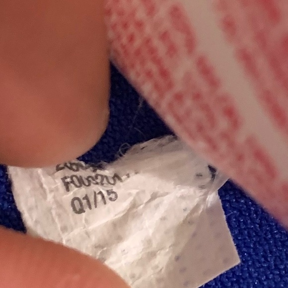 XHILARATION BY TARGET Royal Blue Strapless Ruffle Bikini Top Medium - Picture 8 of 10